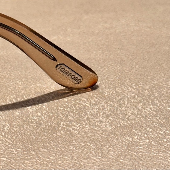 Tom Ford Womens Brown Clear Frame Glasses TF 5493 Acetate Frame Only - Picture 7 of 12